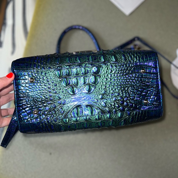 Brahmin Stacy royalty ombré Melbourne bag - Picture 10 of 13